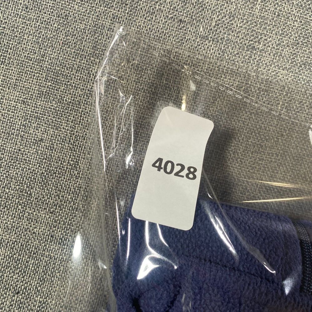 LL Bean Fitness Fleece Full Zip Vest Mens Womens Size Small Blue Lightweight - Picture 7 of 7